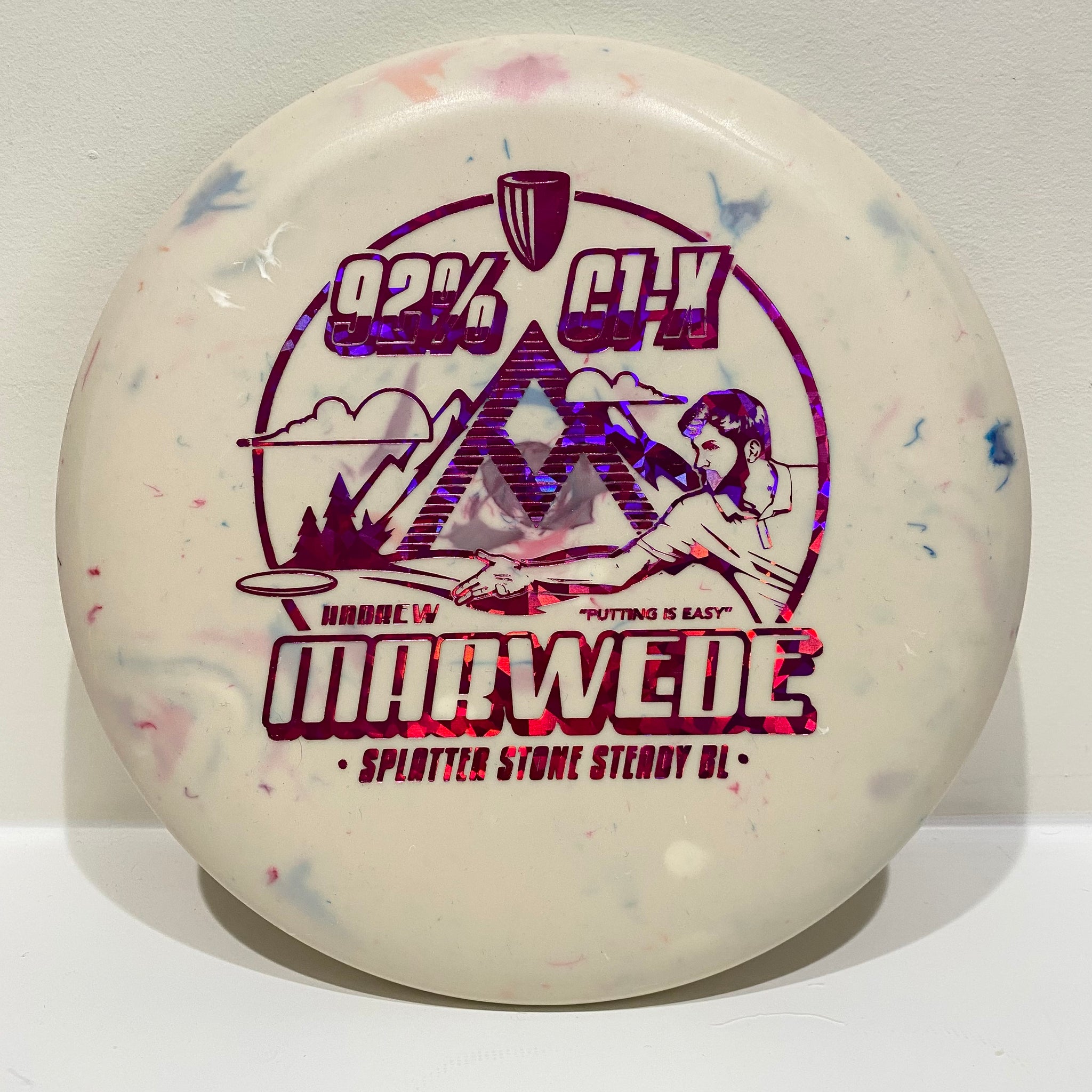 Andrew Marwede LE Splatter Stone Steady BL